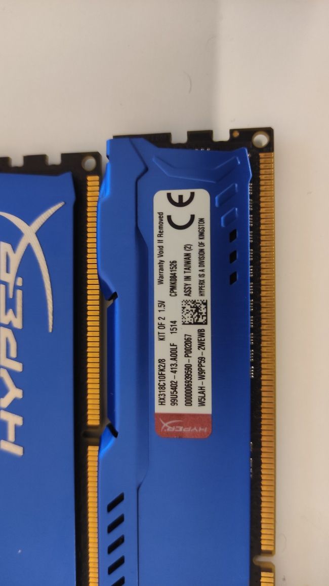 Pamięć RAM HyperX DDR3 (2x4GB) 8 GB