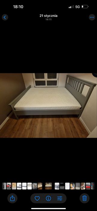 Łóżko Ikea Hemnes