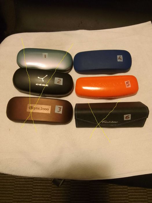 Футляры для очков. Очки антикварные.