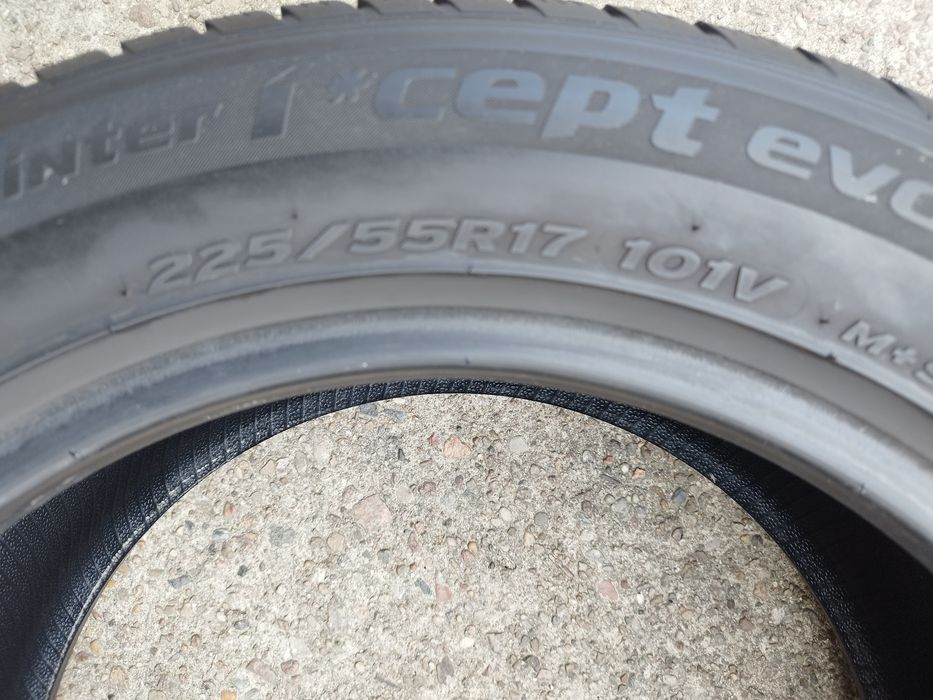 2szt Hankook Winter I Cept Evo 2 225/55/17 101V 7,5mm 2022rok