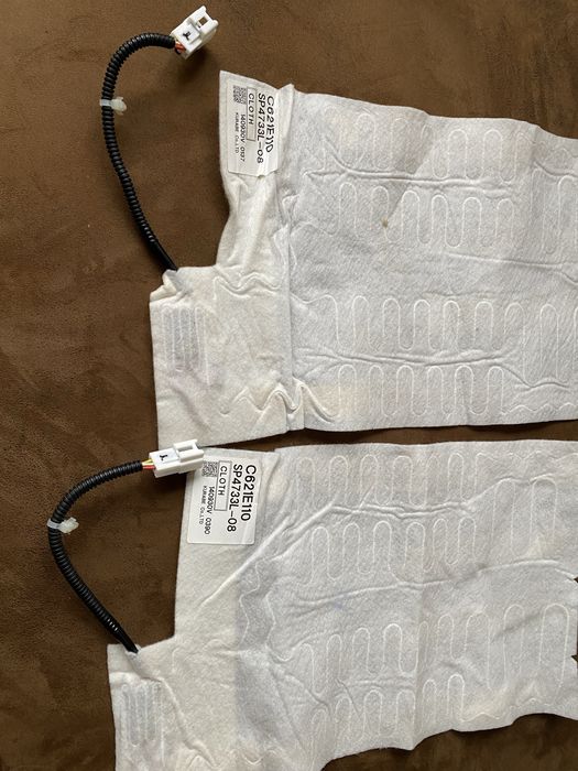 Підігрів сидінь Нісан Рог, Мат подогрева переднего сиденья Nissan