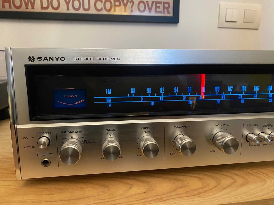 Receiver Vintage Sanyo DCX 4000L