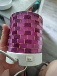 Yankee Candle Glitter Glow Purple elektryczny unikatowy kominek
