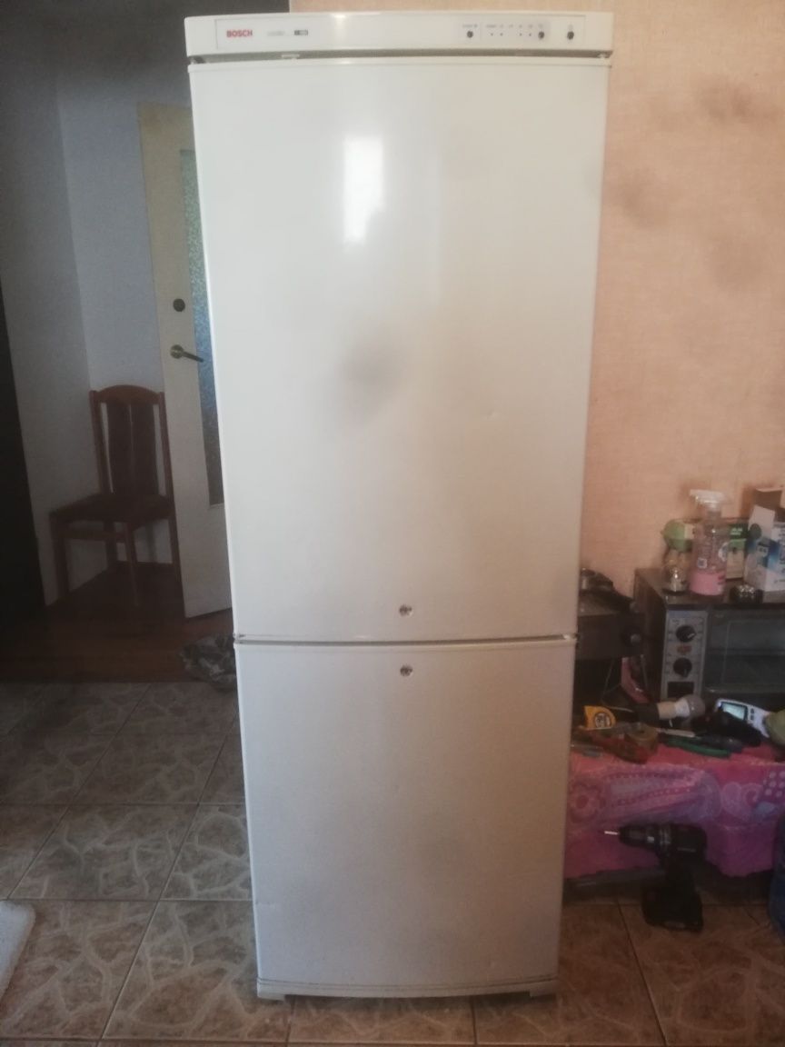 Duża 2drzwiowa lodówka Bosch