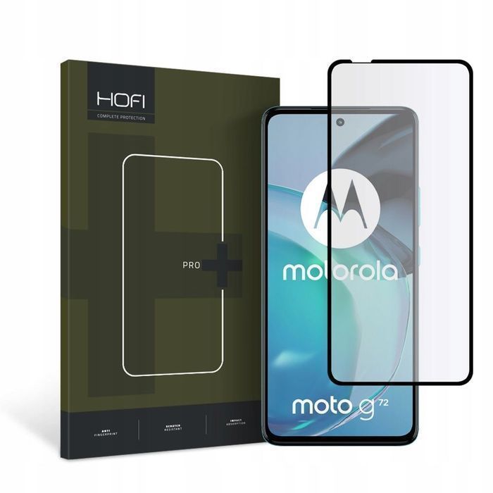 Szkło Hartowane Hofi Glass Pro+ do Motorola Moto G72 - Czarne