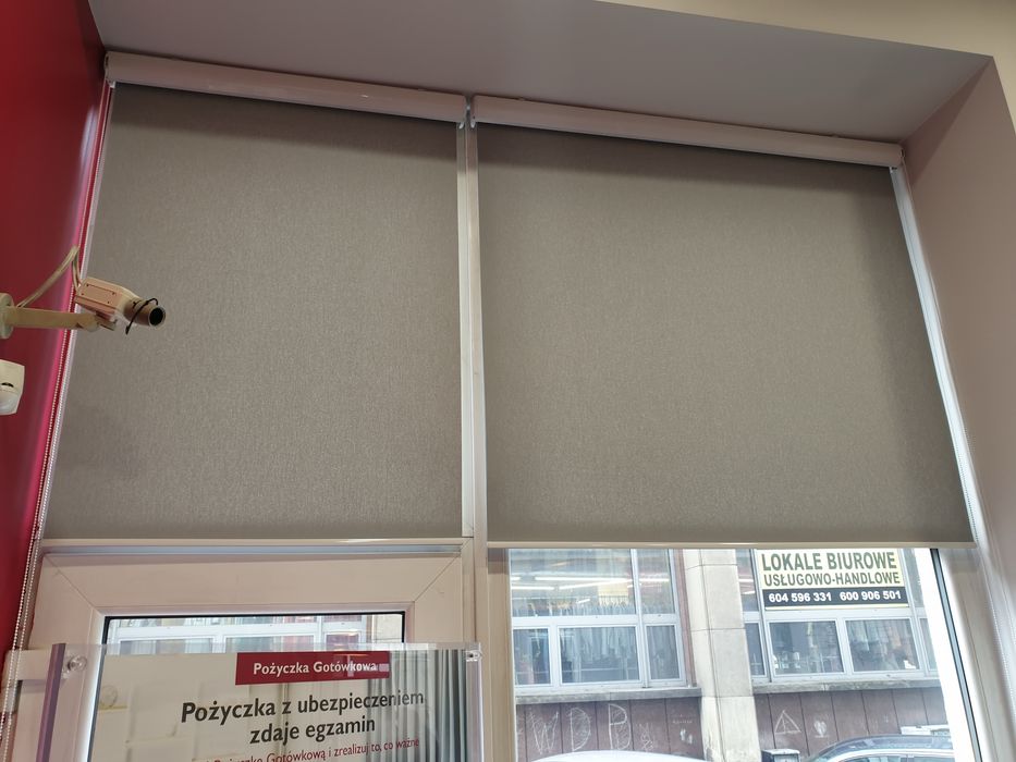 Rolety w kasecie gładkie dzień noc screeny refleksole