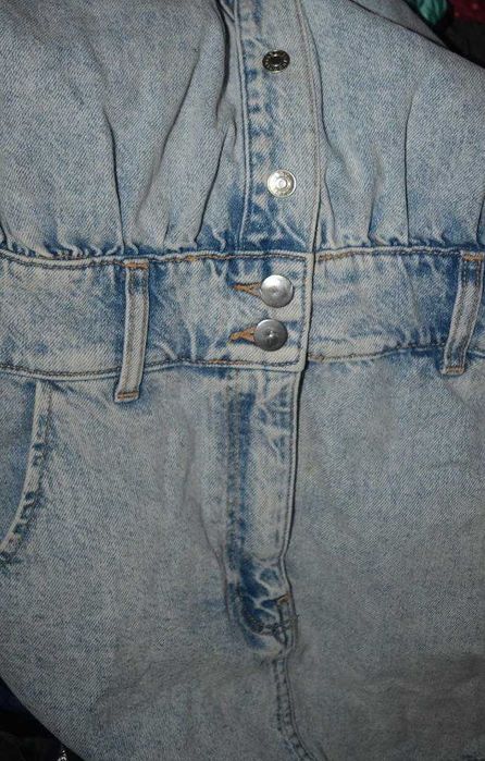 Jeansowa sukienka Mango w stylu retro M