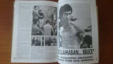 Revistas Bruce Lee antigas e raras