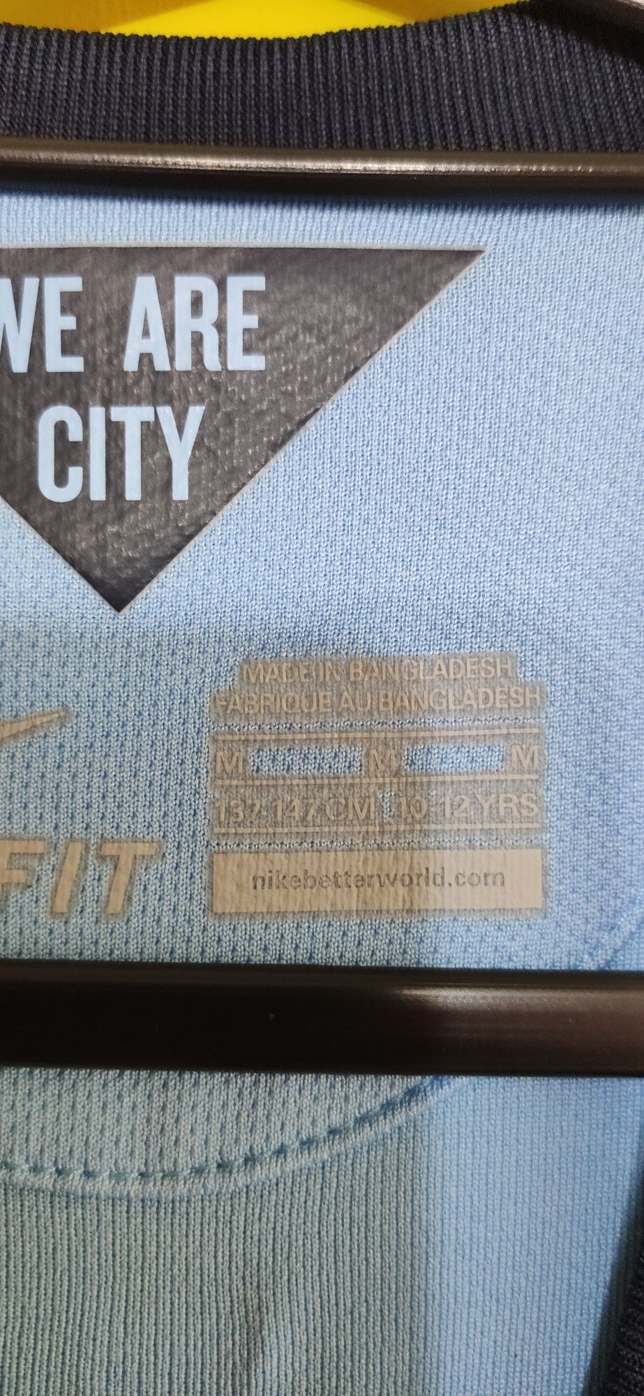 Koszulka t-shirt vintage Nike  piłkarski zespołu Manchester city  orze