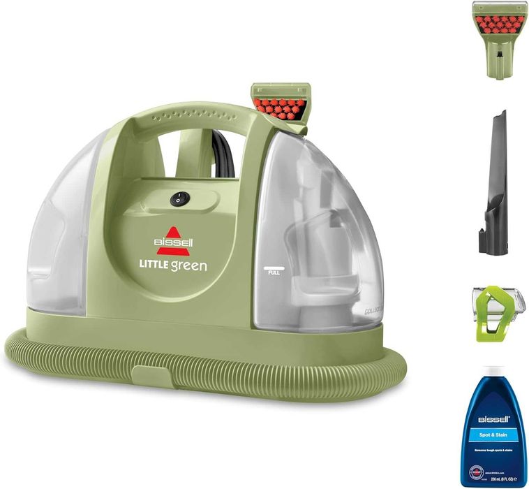 BISSELL Little Green, Odkurzacz Piorący do Dywanów, Tapicerki, Aut Pro