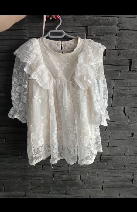 Sukienka koronkowa 86/92