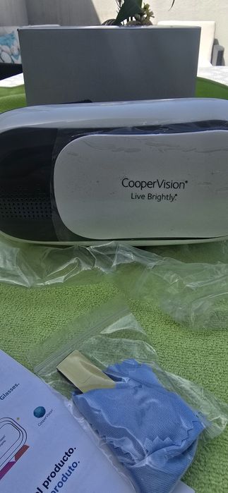 Óculos realidade virtual CooperVision