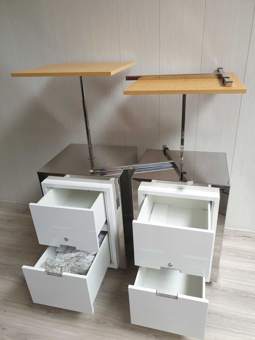 półka szafka nierdzewna szuflady regał z szufladami półka