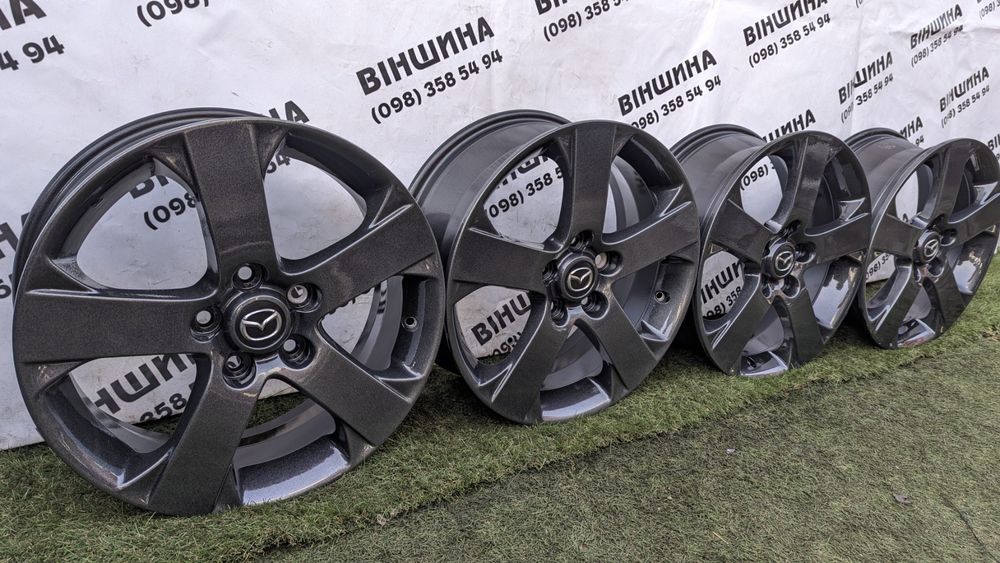 Диски легкосплавні R 17 5/114.3 ET 52.5 6.5J Mazda. Мазда.