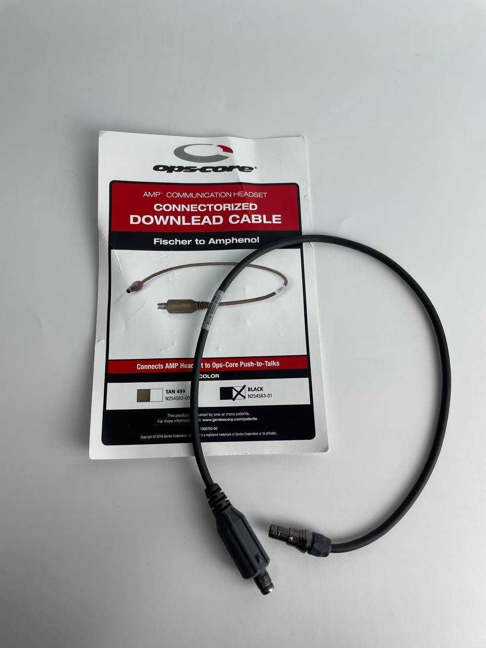 Активні навушники Ops-Core AMP Headset + комплект, Black, арт: 41845