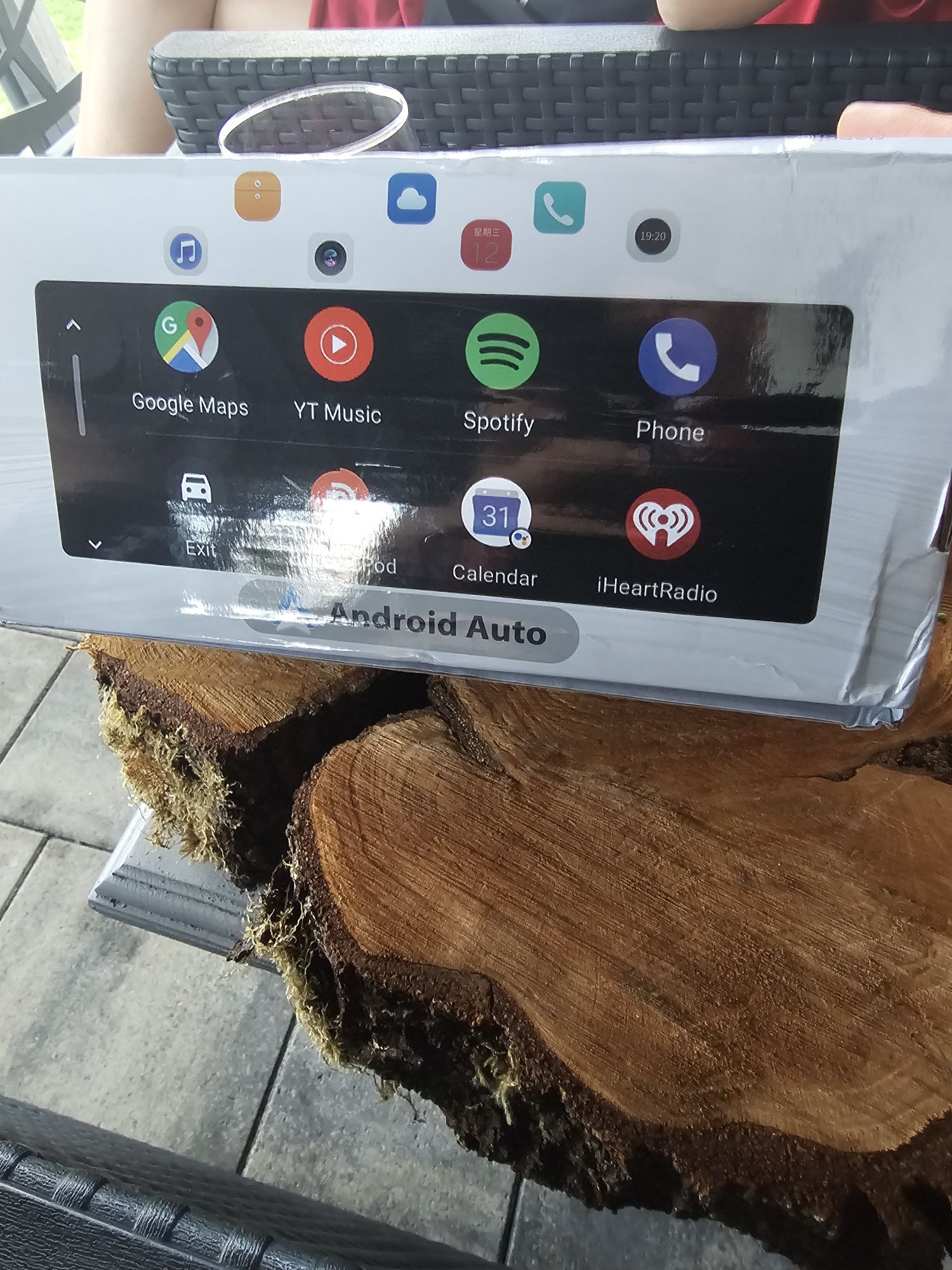 Radio stacja multimedialna odtwarzacz wideorejestrator monitor android