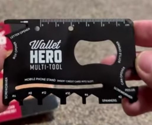 Karta Wallet Ninja - Multitool 18 w 1