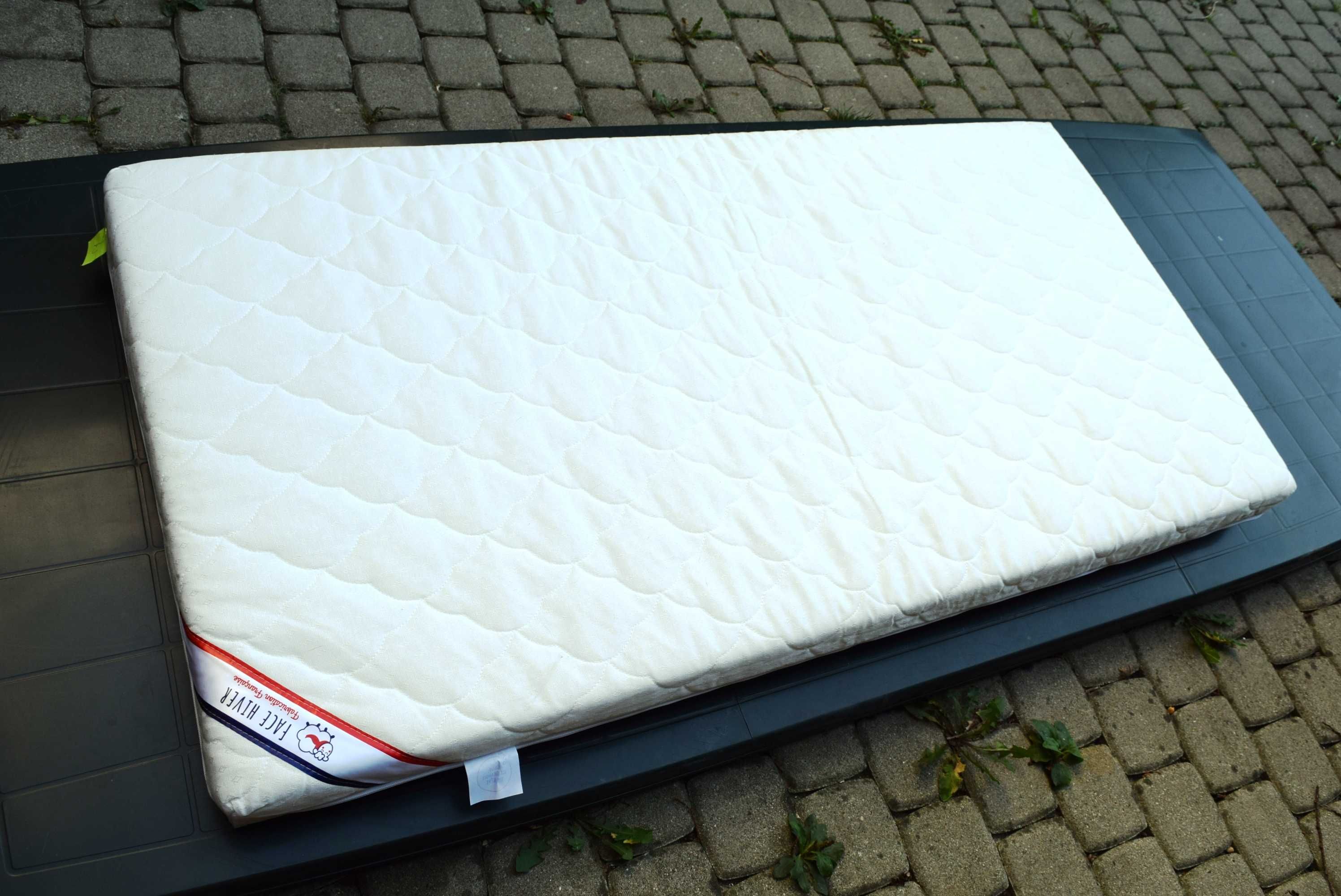 Materac Dziecięcy Premium 140x70x12 cm Materace Nakładki 2 MŁAWA