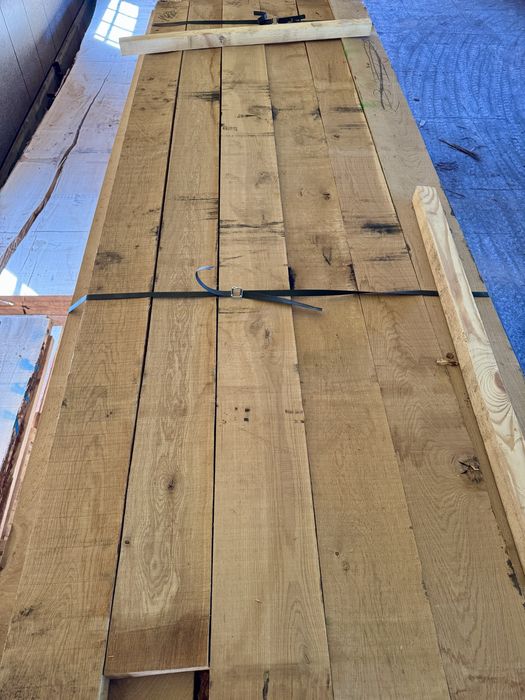 Tacica dębowa sucha 50mm obrzynana deski bale foszty dąb