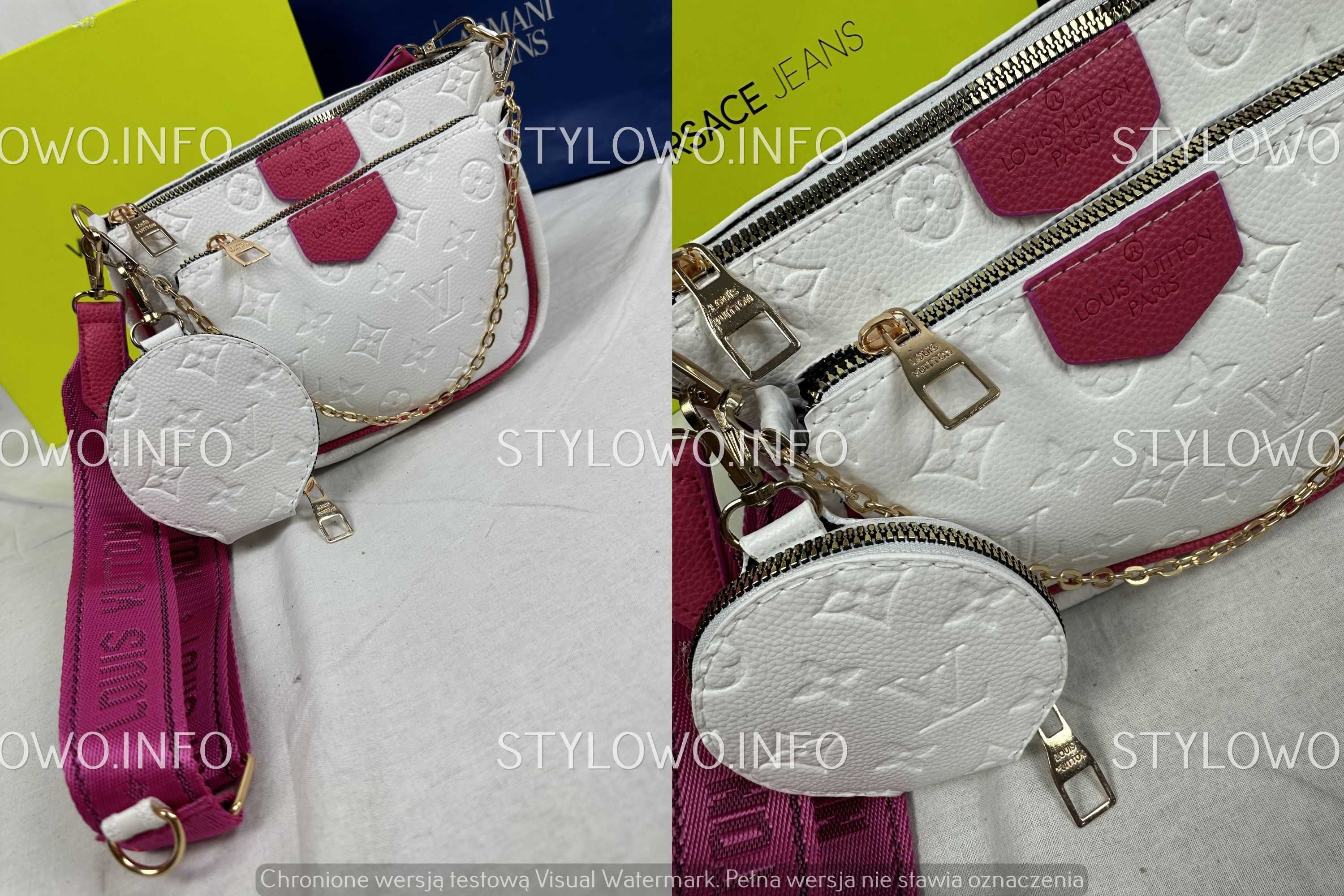 Torebka LV Louis Vuitton trzy w jednym Karl monogram Dior