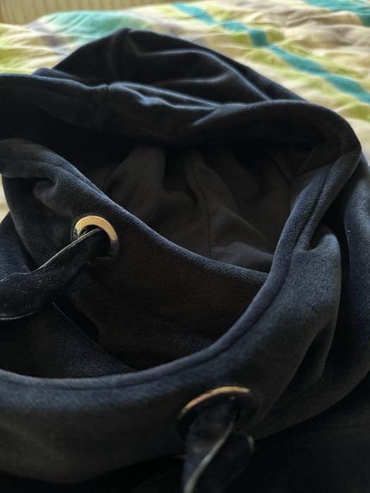 Gruba bluza Tom& Rose S/36 ozdobne sznurki kieszenie gruby kaptur