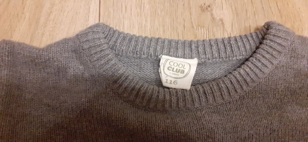 sweter dla chłopca 116
