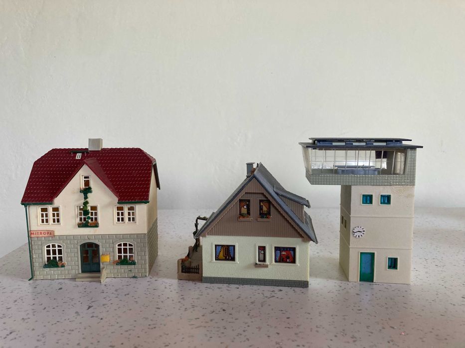 Железная дорога стандарт НО. Здания.