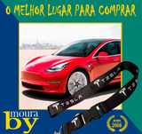 fita de pescoço e porta chaves Tesla