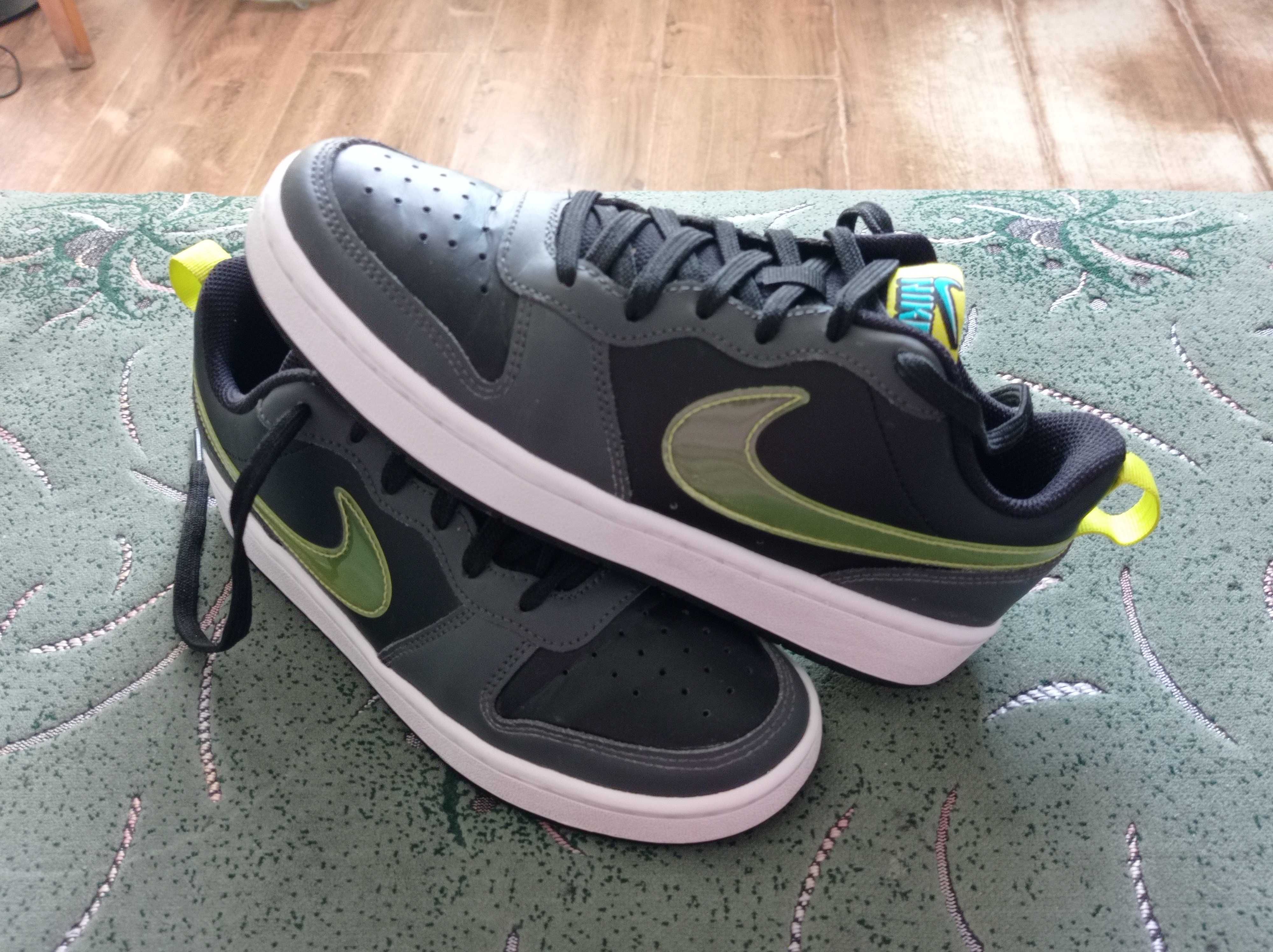Кроссовки /кеды кожаные Nike оригинал размер-37,5 стелька-23,5-24см