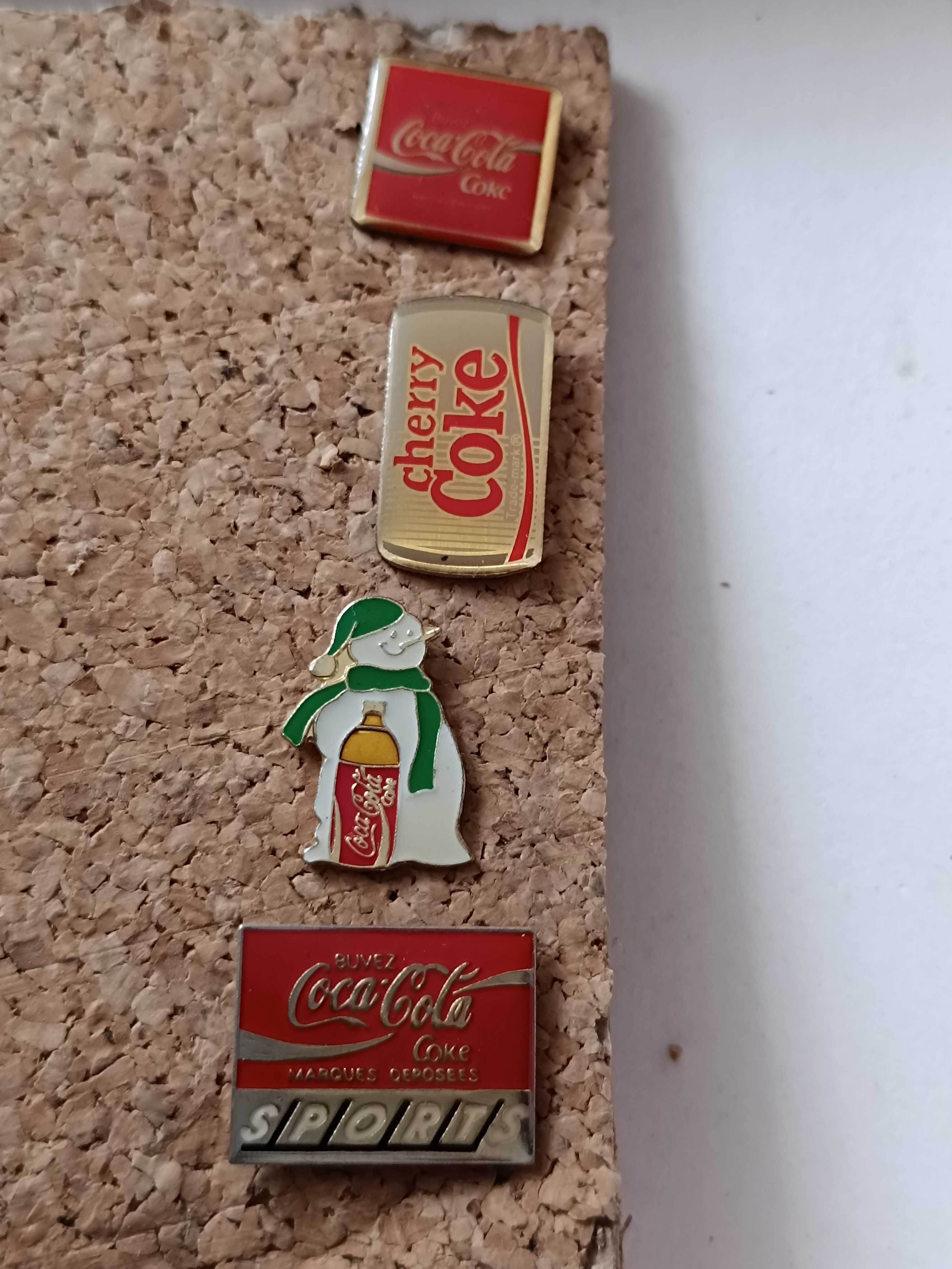 4 Pins da Coca Cola