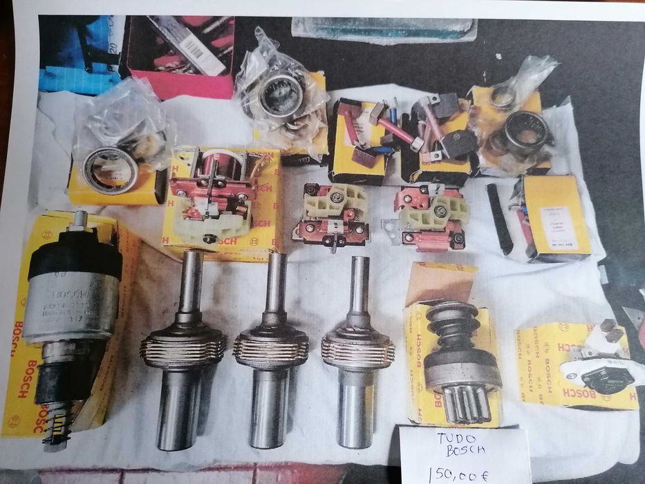 Vários lotes de peças originais novas