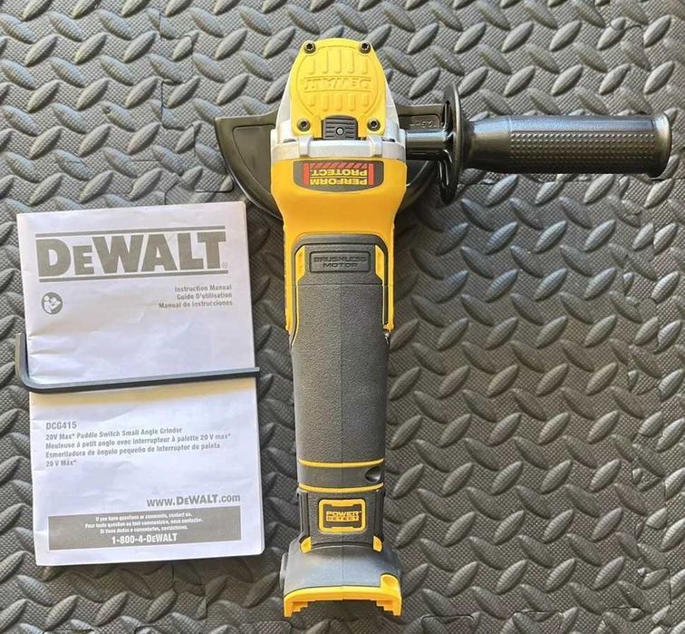 Аккумуляторная болгарка DeWALT DCG415 20v новая