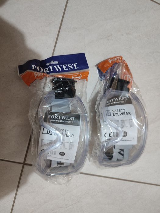 Gogle ochronne panoramiczne UV PORTWEST PW22
