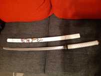 Miecz samurajski katana pełnowymiarowy, lekko naostrzony