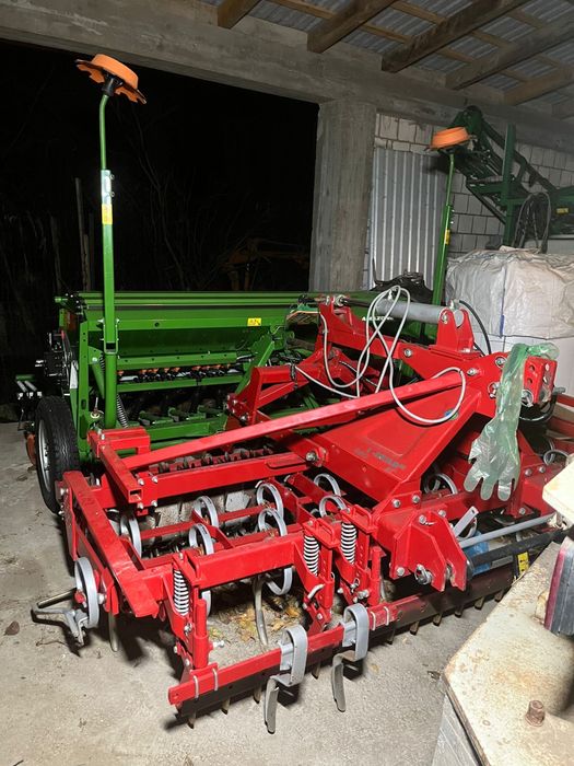 Siewnik do zboża amazone d9 3000 special + kongskilde vibro compact