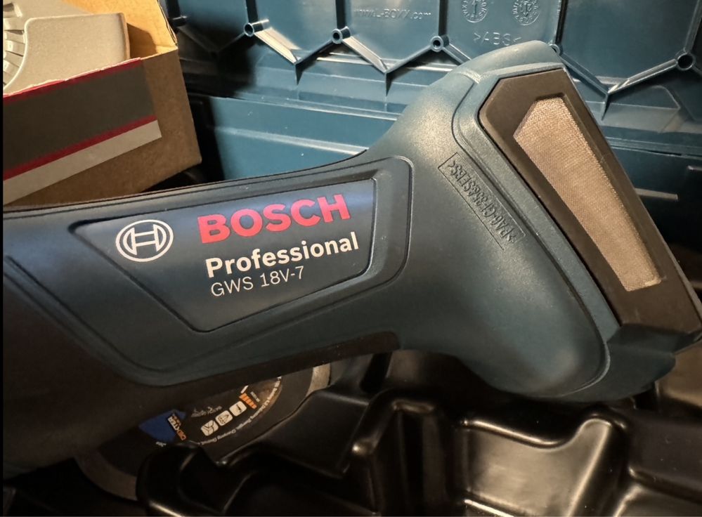 Rebarbadora Bosch GWS 18V-7 (Novo)