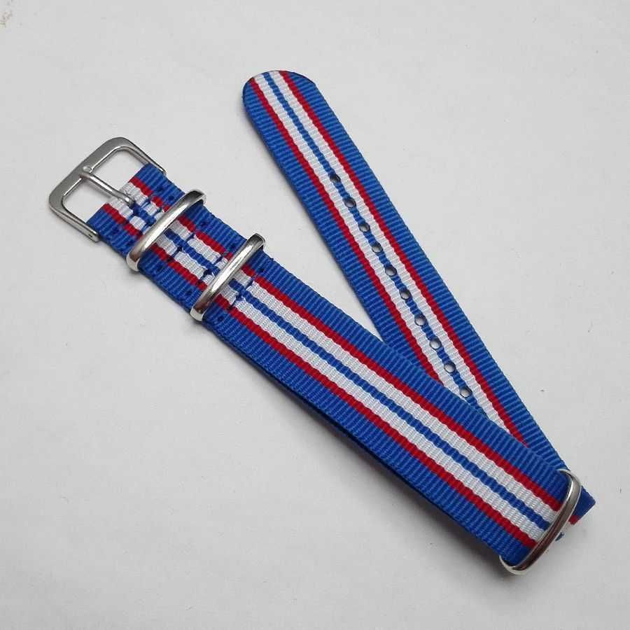 Pasek nylonowy NATO do zegarka 20mm strap zulu parciany materiałowy