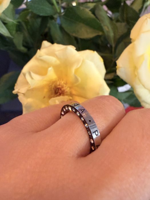 Pierscionek pandora obraczka