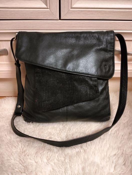 Чоловіча шкіряна сумка планшетка