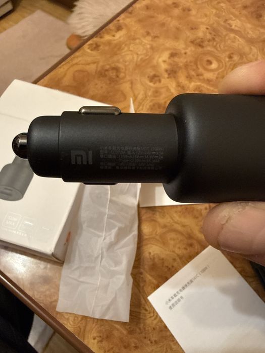 Автомобільне зарядне для телефонів, Xiaomi 100w.