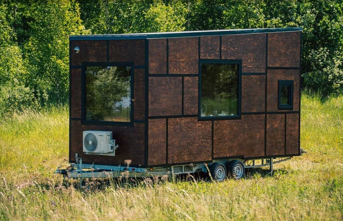 Całoroczny mobilny domek holenderski Tiny House pod klucz, do odbioru