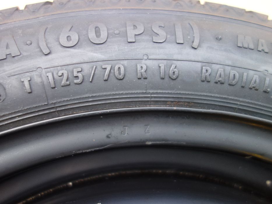 Koło Dojazdowe Zapasowe MAZDA 6 3 CX3 16'' 5x114,3