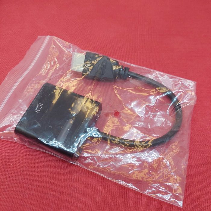 HDMI на VGA переходник для монитора