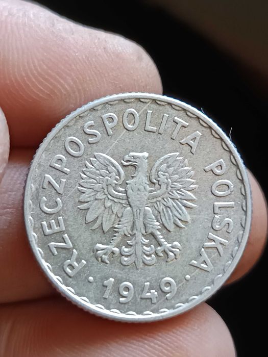 Sprzedam monetę 1 zloty 1949 rok