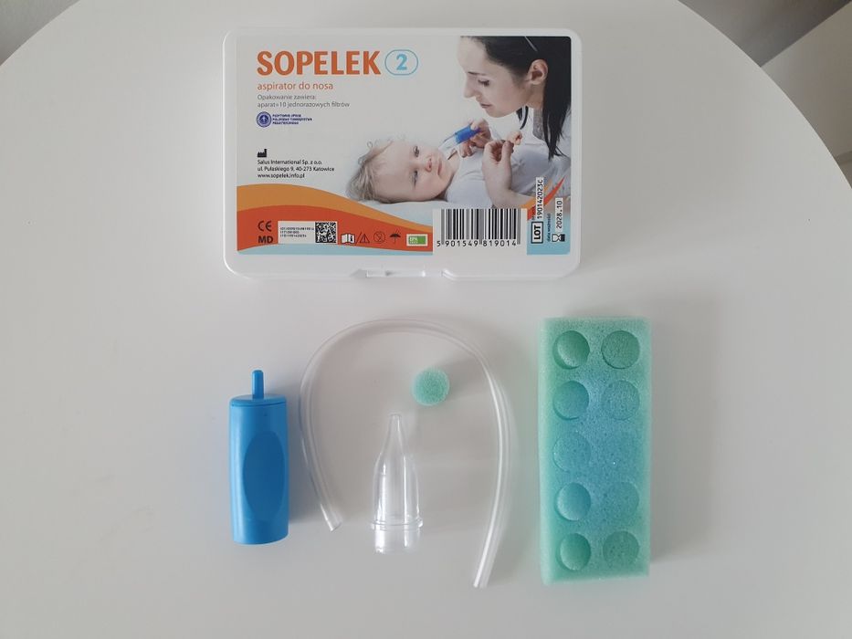 Aspirator do Nosa Sopelek 2 plus filtry.