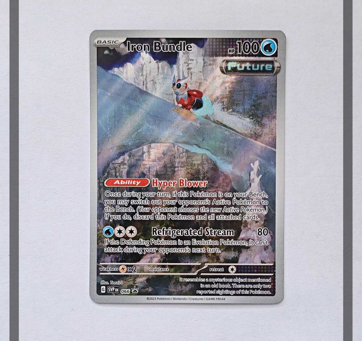 Iron Bundle SVP066 Promo Pokemon ENG-NM