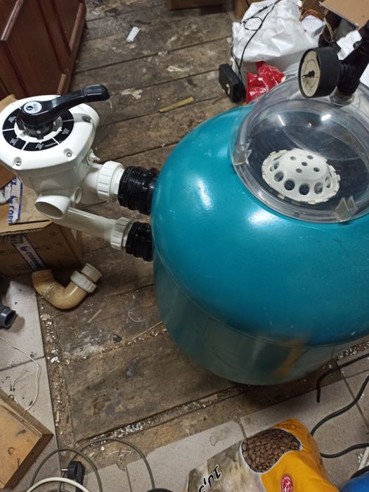Filtr piaskowy duży 150kg z pompa wody basenową