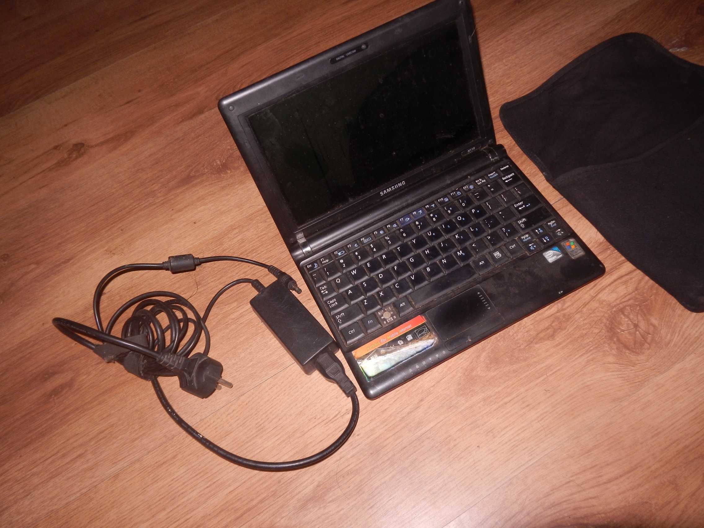 Uszkodzony Samsung NP-N110 netbook do naprawy lub na części