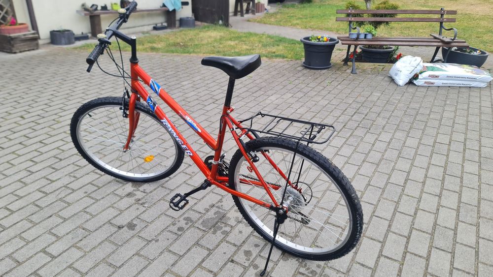 Rower koła 26" - z bagażnikiem