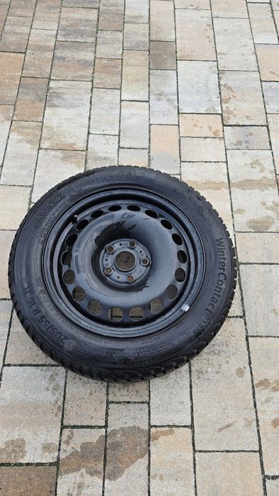 Komplet kół zimowych 16 5x112 Skoda VW Audi Seat